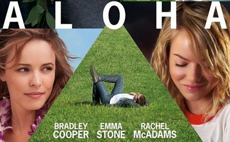 Aloha 2015 Movie Poster Ft Bradley Cooper Emma Stone Rachel